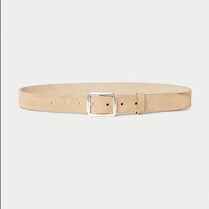 Aritzia suede square belt